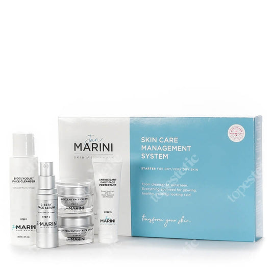 Skin Care Management System™ Starter ZESTAW Przeciwzmarszczkowy dla skóry suchej i bardzo suchej