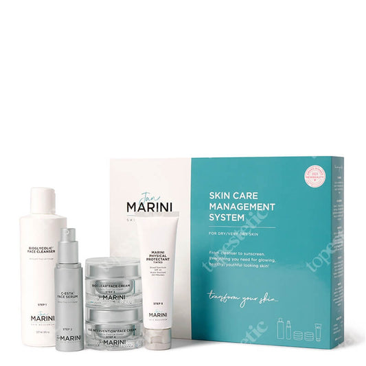 Skin Care Management System™ Tinted ZESTAW przeciwzmarszczkowy dla skóry suchej i bardzo suchej z kremem koloryzującym